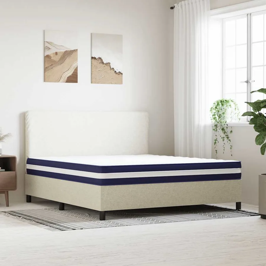 Matelas à ressorts ensachés dureté moyenne 180x200 cm - 2