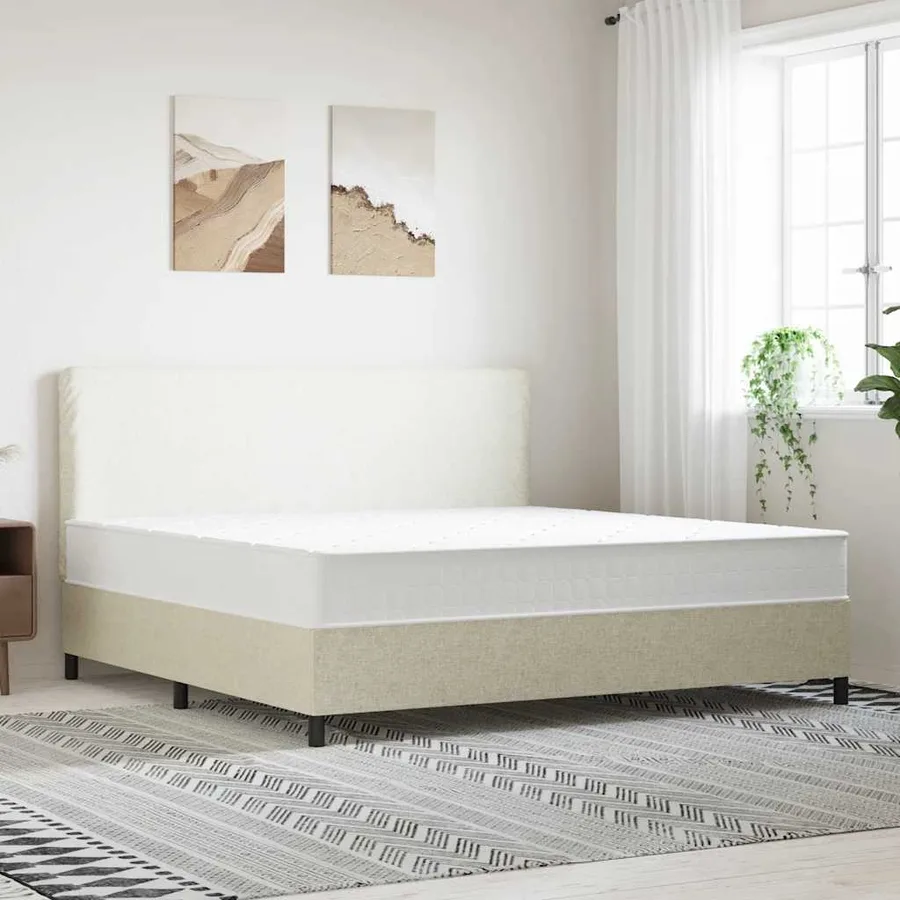 Matelas à ressorts ensachés dureté moyenne 200x200 cm - 2