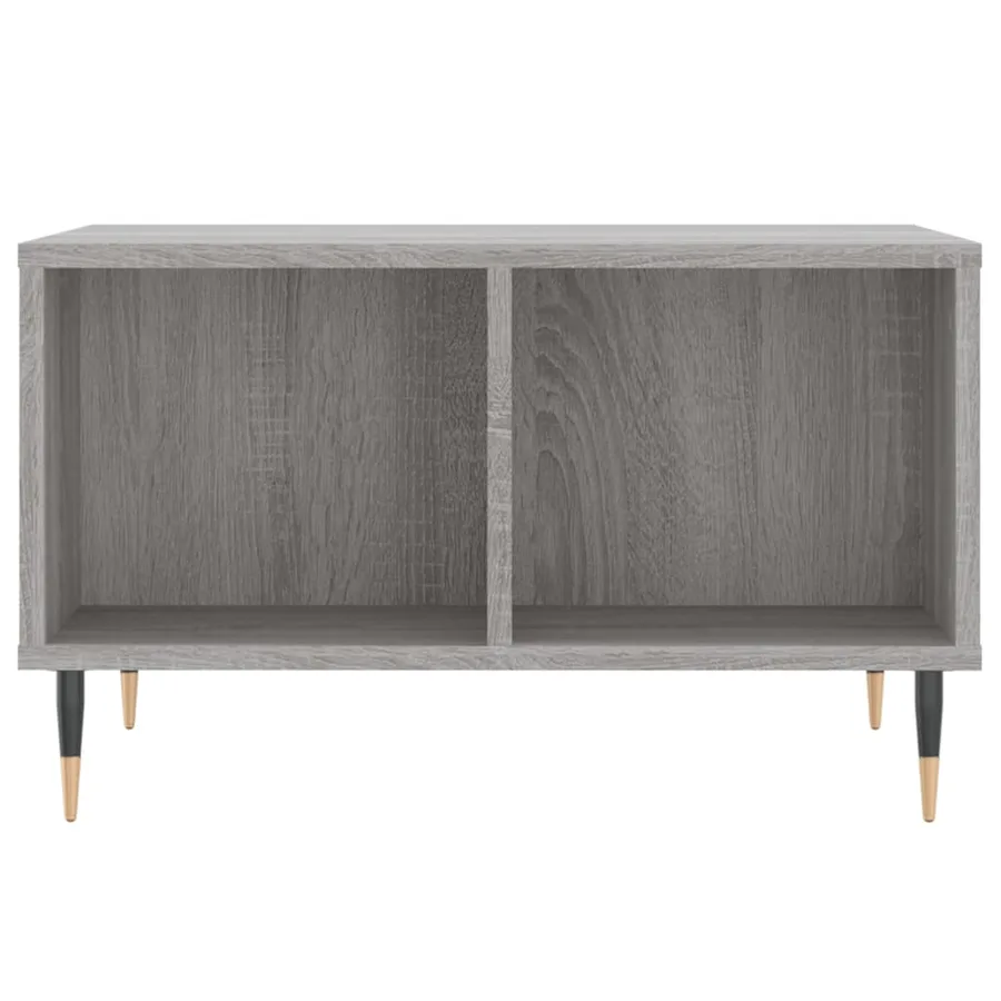 Table basse Sonoma gris 60x50x36,5 cm Bois d'ingénierie - 4