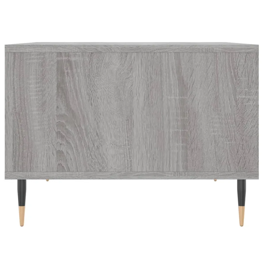 Table basse Sonoma gris 60x50x36,5 cm Bois d'ingénierie - 5