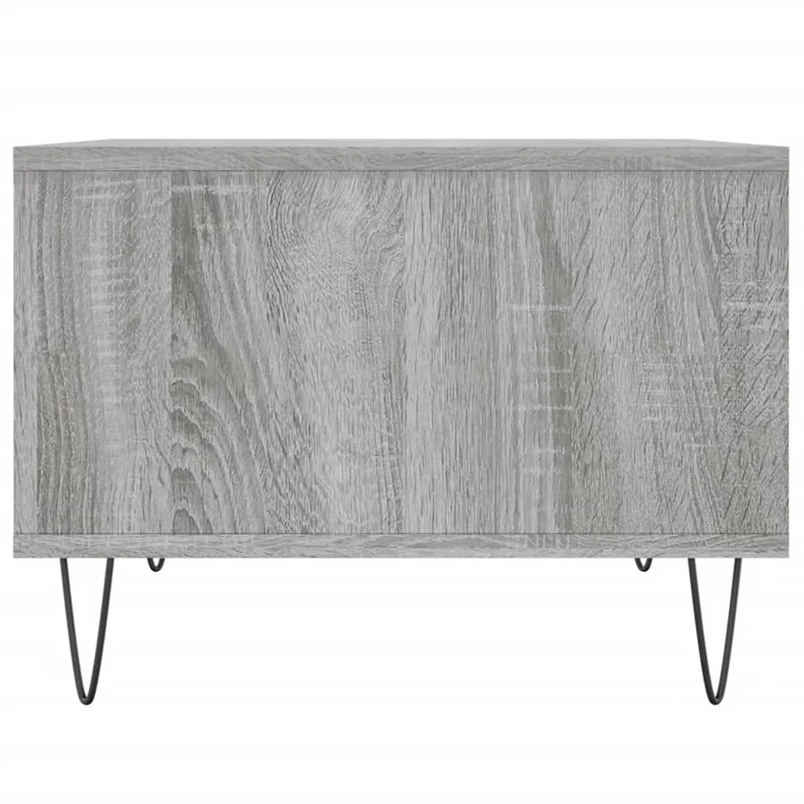 Table basse Sonoma gris 60x50x36,5 cm Bois d'ingénierie - 5
