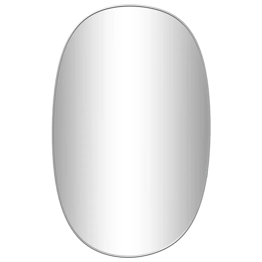 Miroir mural Argenté 80x50 cm - 2