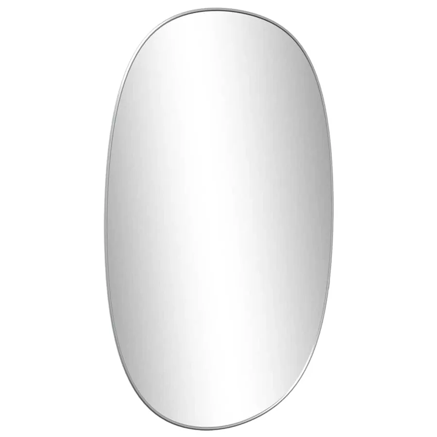 Miroir mural Argenté 80x50 cm - 4