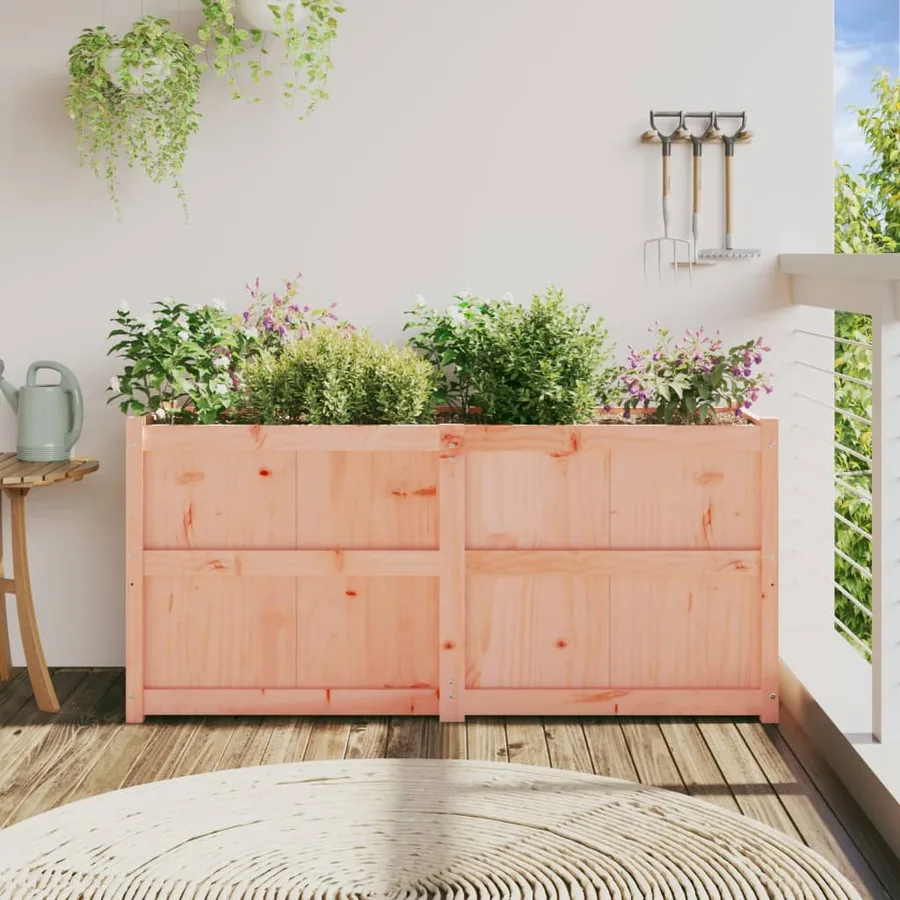 Jardinière 150x50x70 cm bois massif de douglas - 3