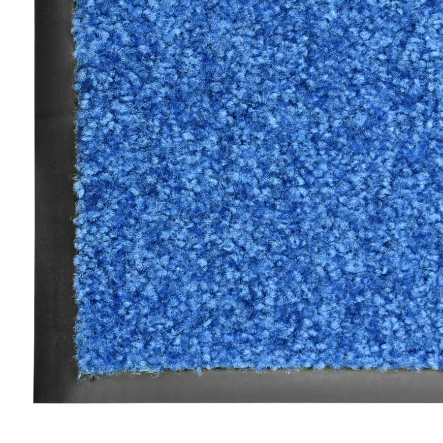 Paillasson lavable Bleu 40x60 cm - 5