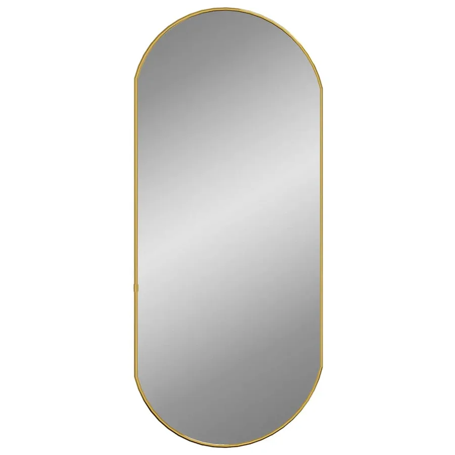 Miroir mural Doré 80x35 cm Ovale - 2
