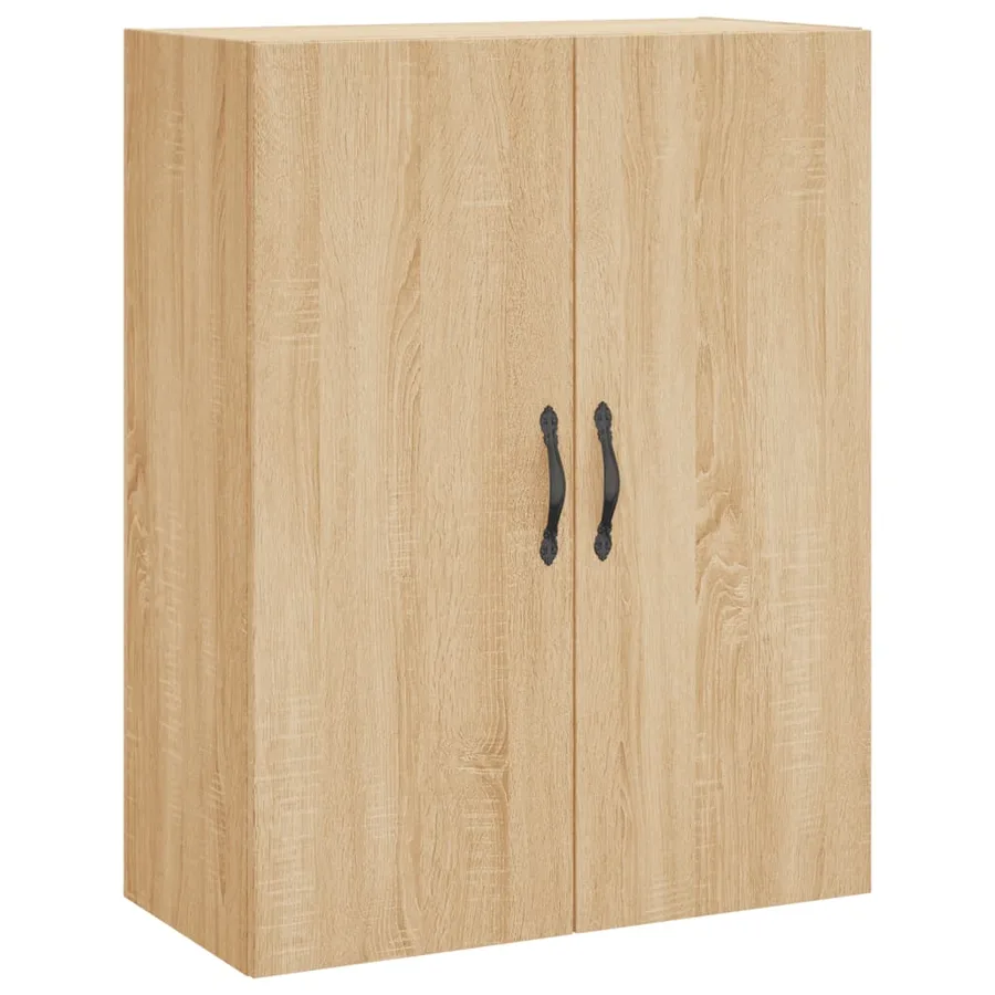 Buffet haut Chêne sonoma 69,5x34x180 cm Bois d'ingénierie - 5