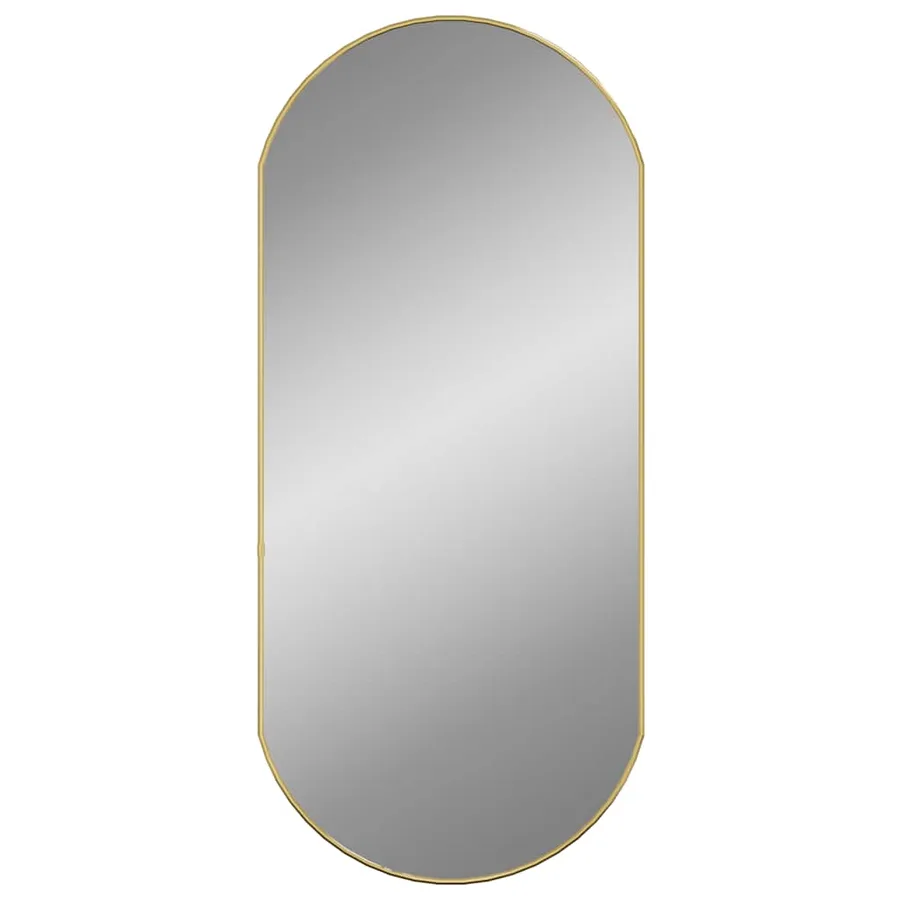 Miroir mural Doré 90x40 cm Ovale - 3