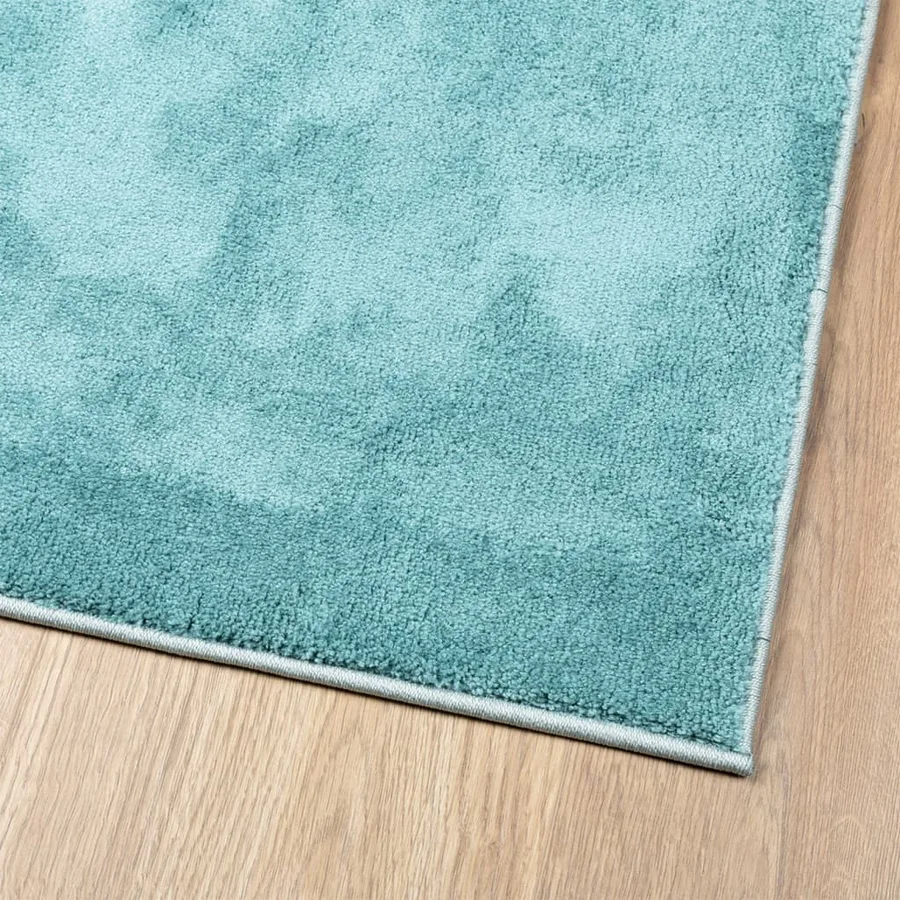 Tapis OVIEDO à poils courts vert 80x200 cm - 4
