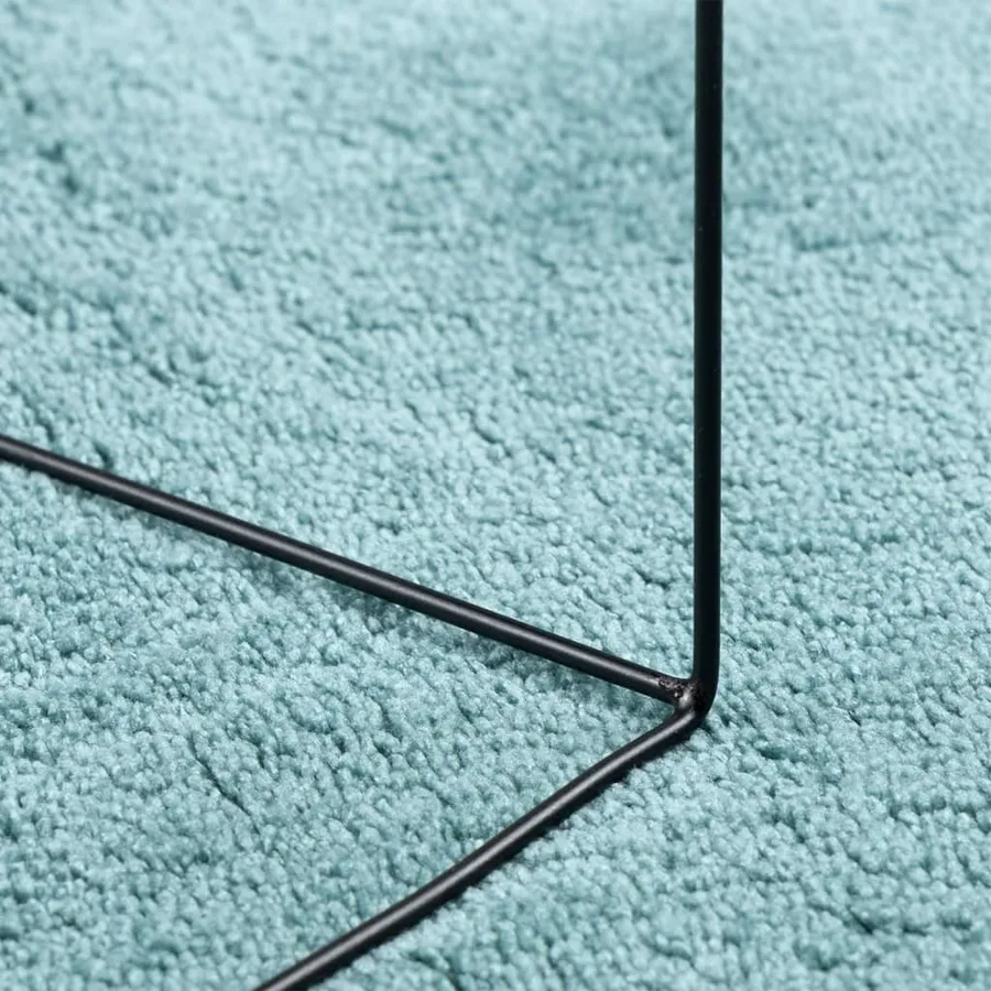 Tapis OVIEDO à poils courts vert 80x200 cm - 8