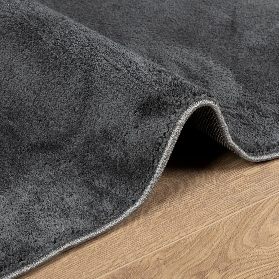 Tapis OVIEDO à poils courts anthracite 200x280 cm - 6