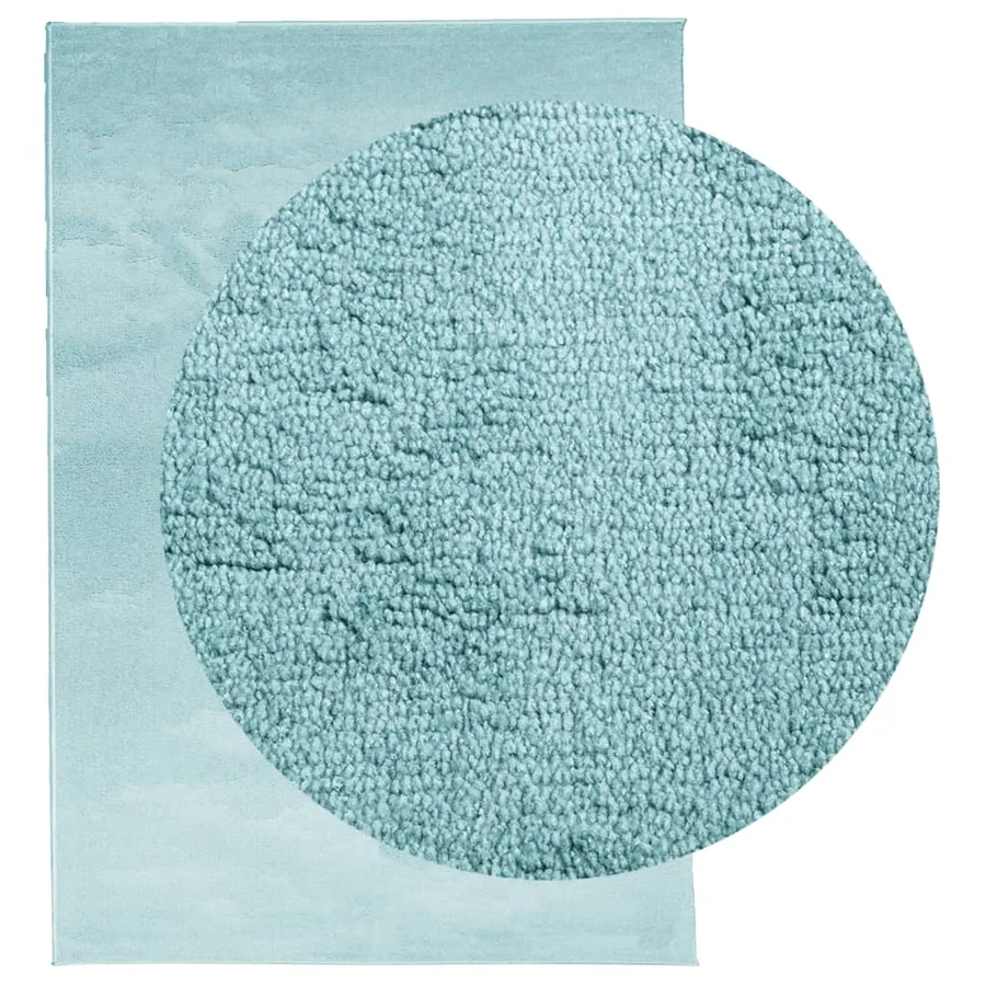 Tapis OVIEDO à poils courts vert 200x280 cm - 3