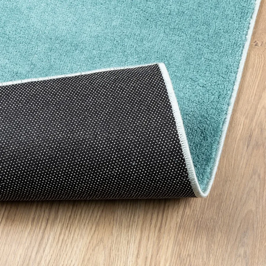 Tapis OVIEDO à poils courts vert 200x280 cm - 5
