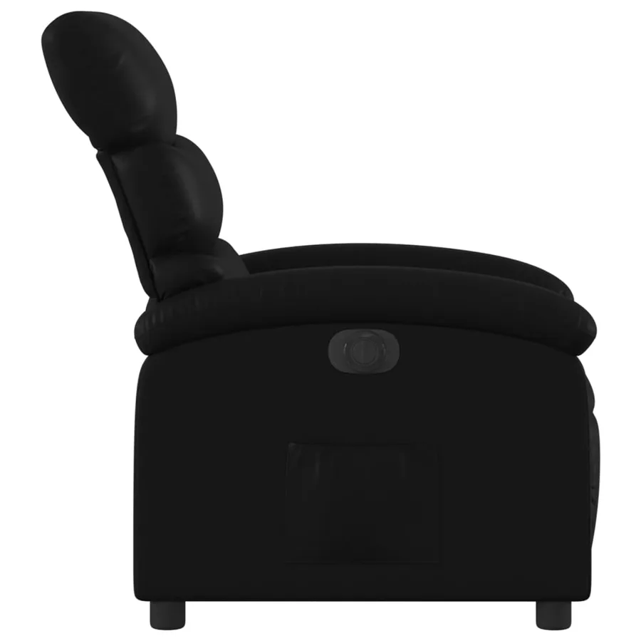 Fauteuil inclinable électrique Noir Similicuir - 10