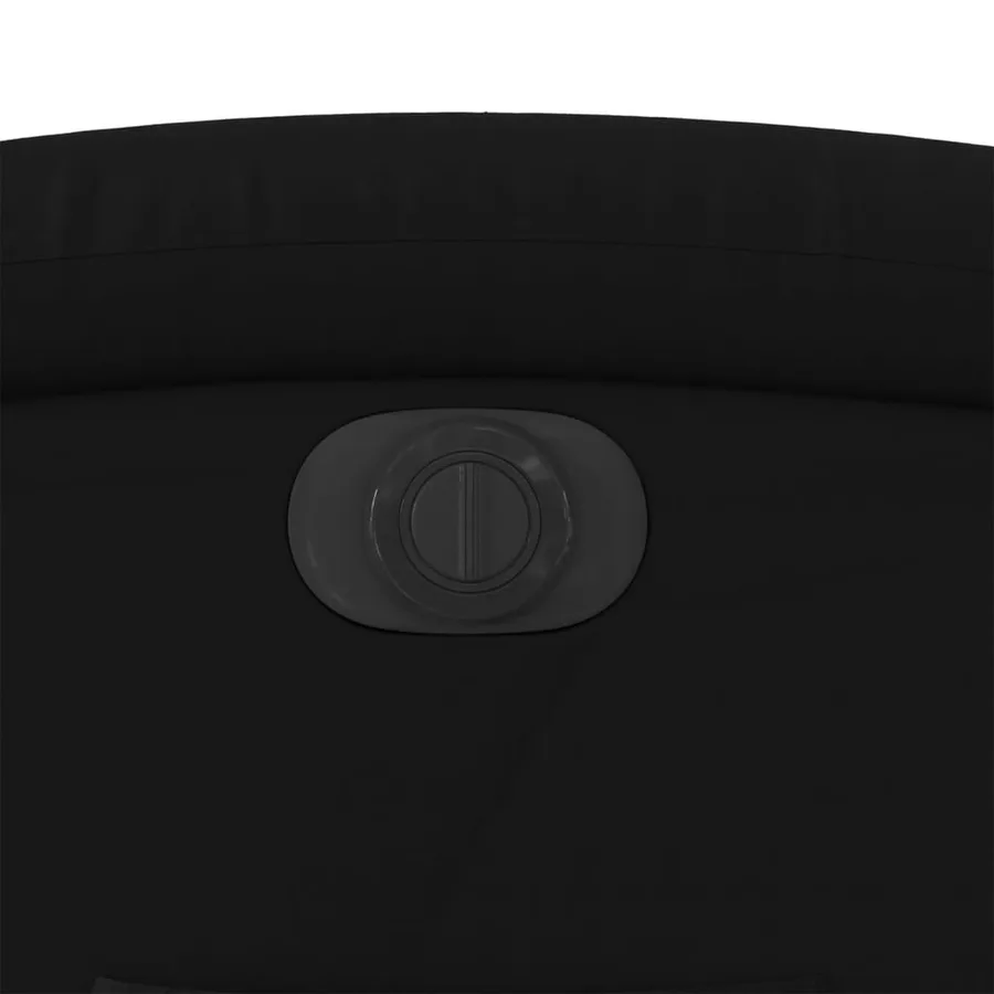 Fauteuil inclinable électrique Noir Similicuir - 12