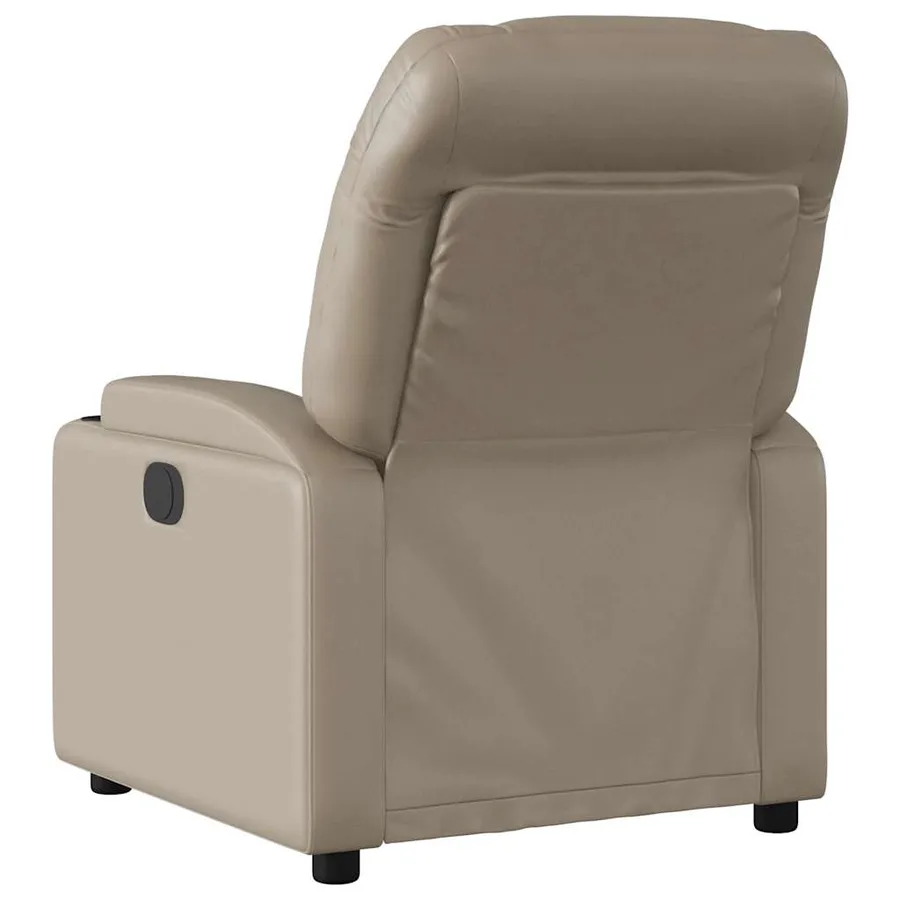 Fauteuil inclinable électrique Cappuccino Similicuir - 5