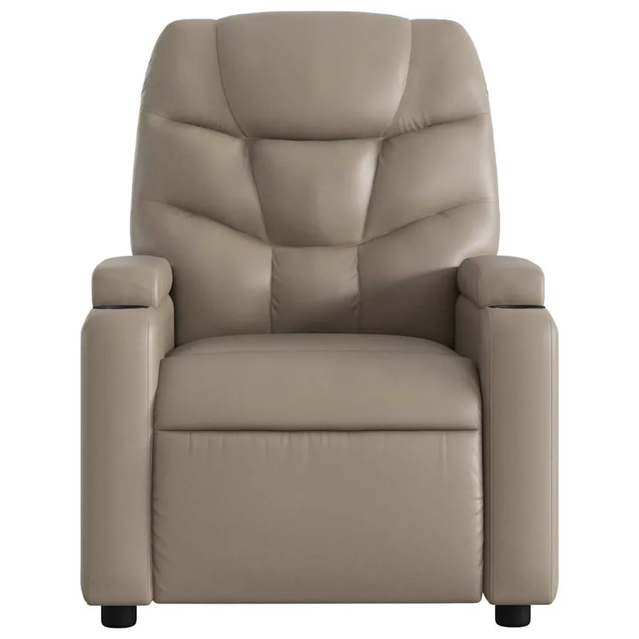 Fauteuil inclinable électrique Cappuccino Similicuir - 9