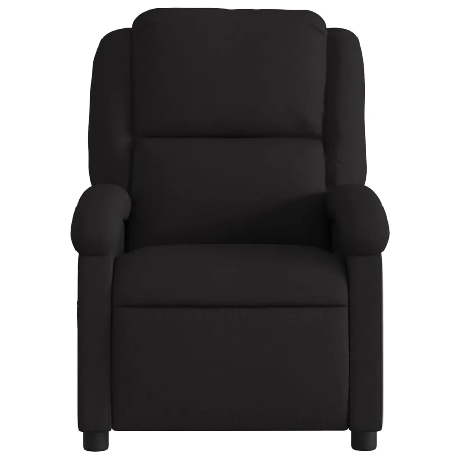 Fauteuil inclinable électrique Noir Tissu - 9