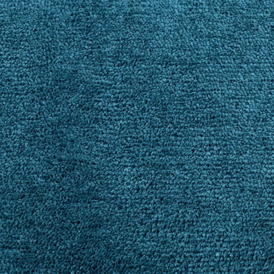 Tapis OVIEDO à poils courts turquoise Ø 200 cm - 9