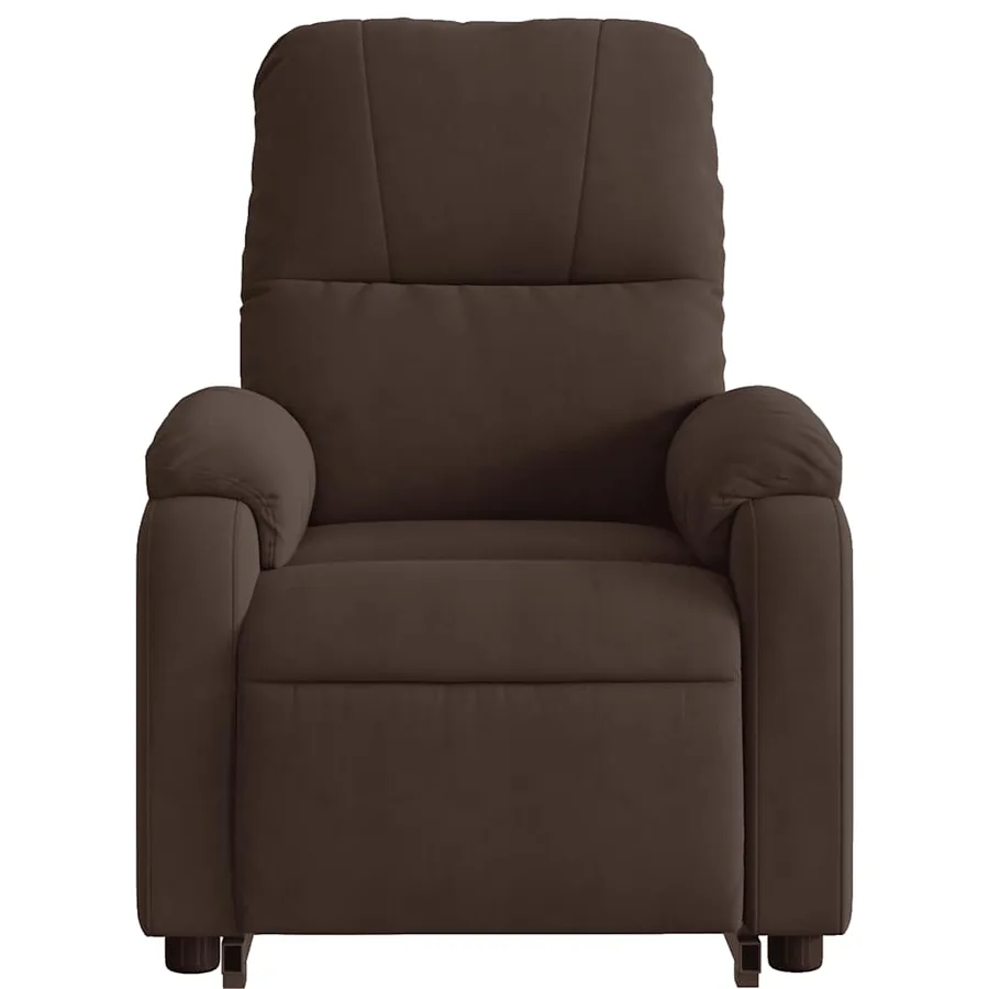 Fauteuil inclinable de massage électrique marron - 9