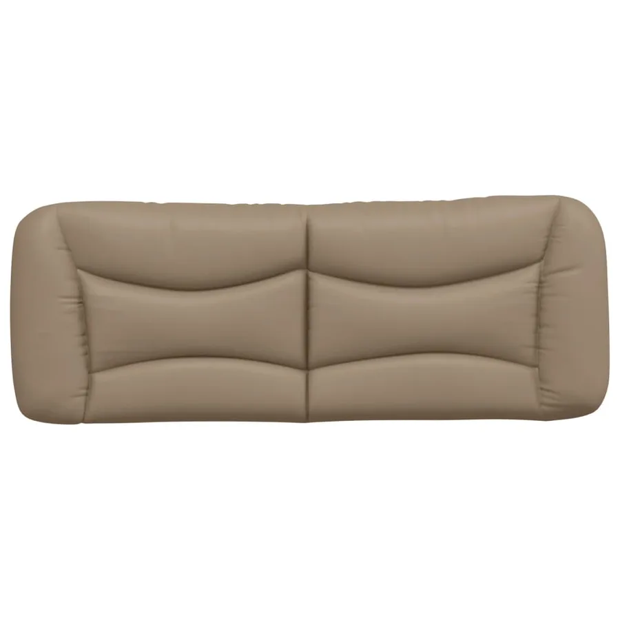 Coussin de tête de lit Hvar cappuccino 140 cm similicuir - 5