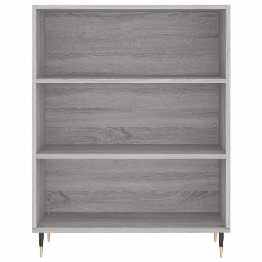 Buffet haut Sonoma gris 69,5x34x180 cm Bois d'ingénierie - 7