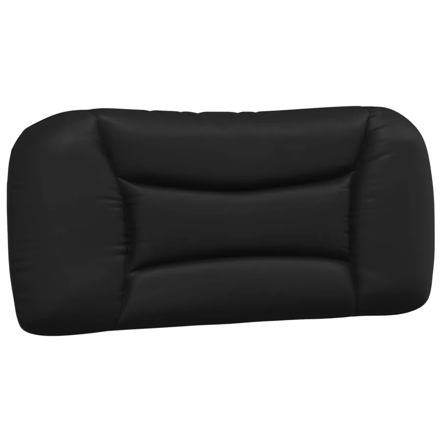 Coussin de tête de lit Hvar noir 80 cm similicuir - 2