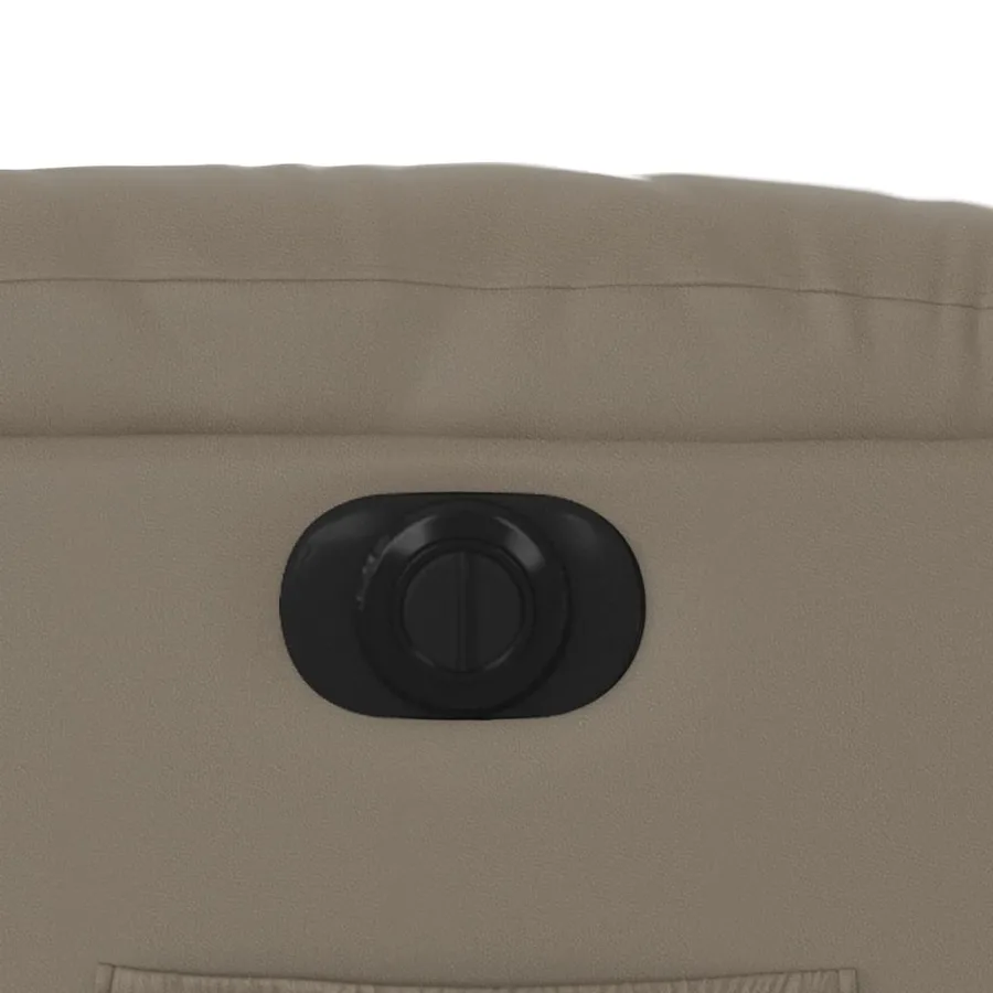Fauteuil inclinable électrique Cappuccino Similicuir - 12