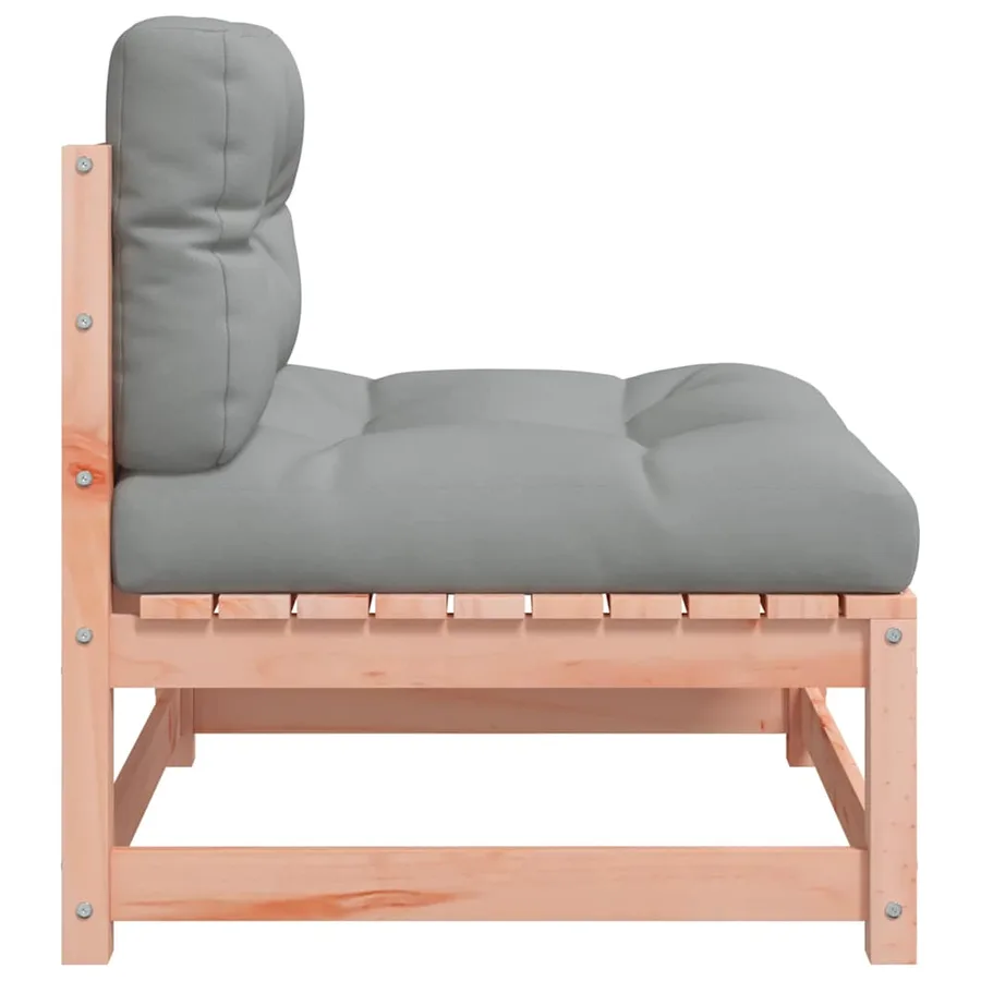 Canapés de jardin sans accoudoirs avec coussins 2 pcs - 7