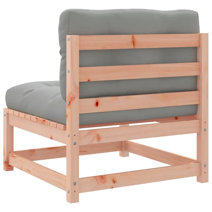 Canapés de jardin sans accoudoirs avec coussins 2 pcs - 8