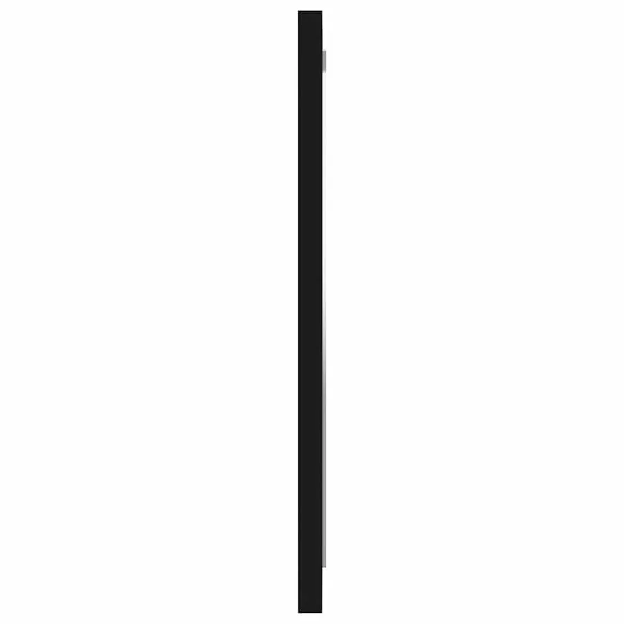 Ensemble de meubles de salle de bain 2 pcs Noir Aggloméré - 10