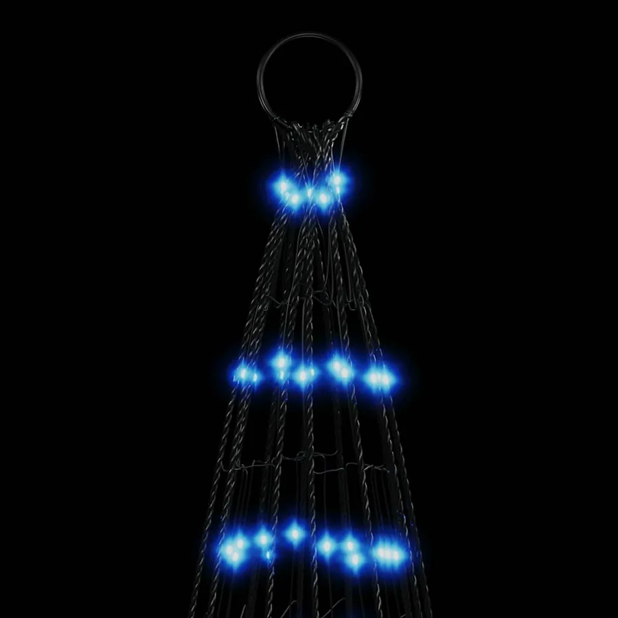 Sapin de Noël à LED 1534 LED bleu 500 cm - 6