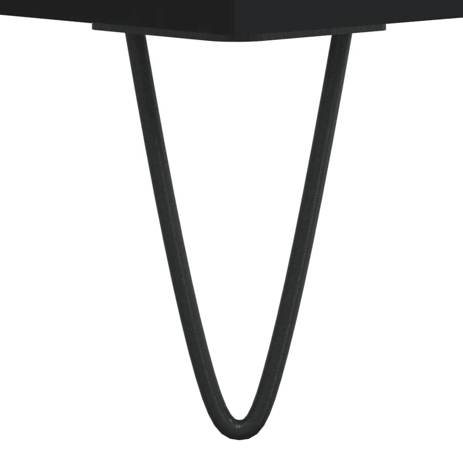 Meuble TV Noir 100x35x55 cm Bois d'ingénierie - 10