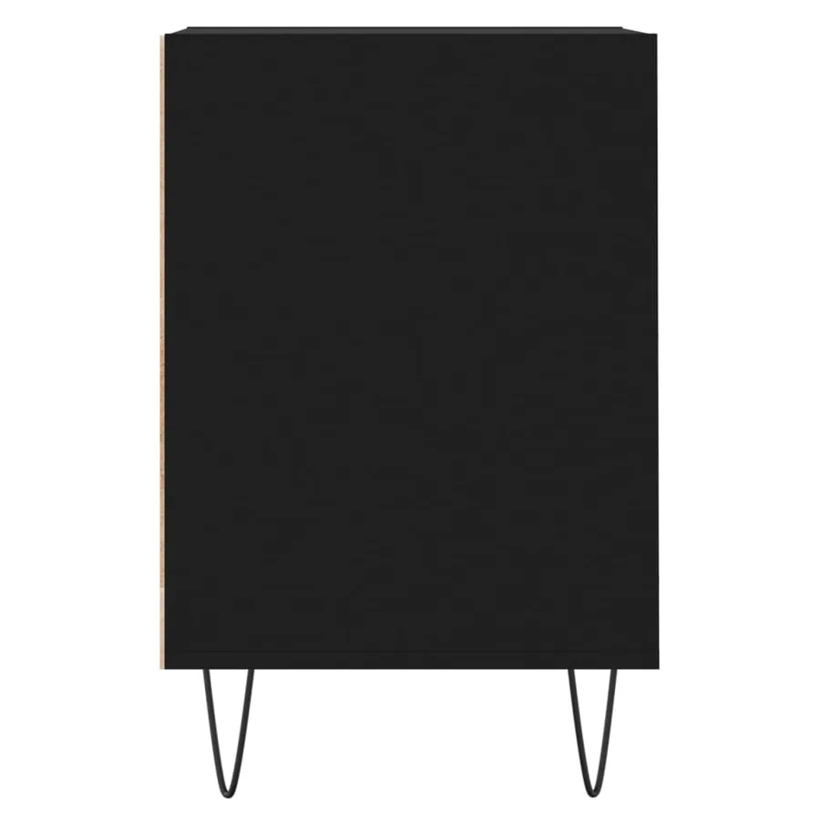 Meuble TV Noir 100x35x55 cm Bois d'ingénierie - 7