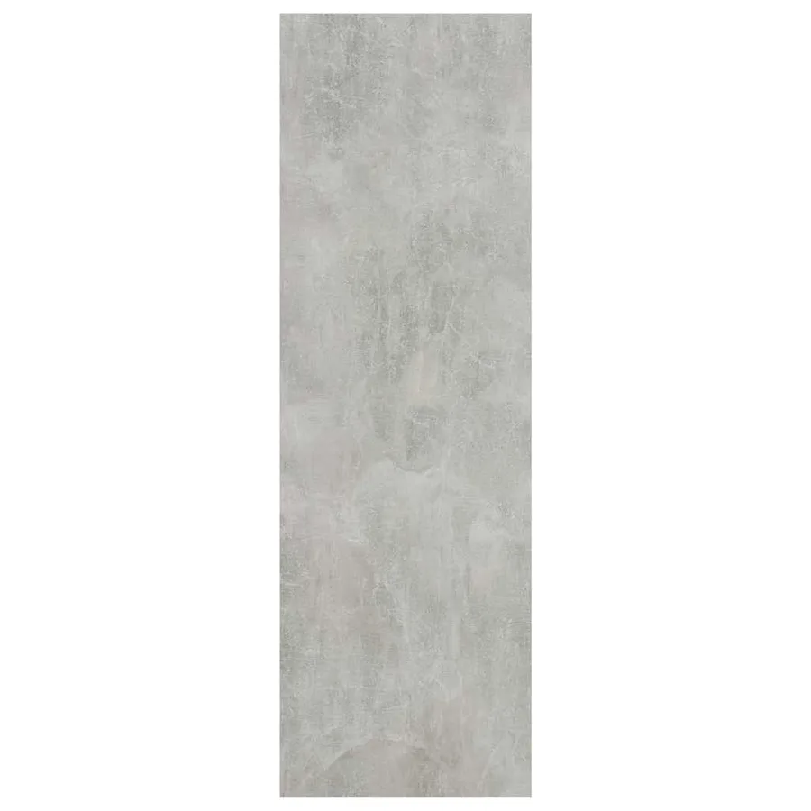 Bibliothèque gris béton 40x24x75 cm bois d'ingénierie - 4