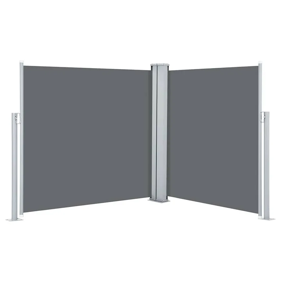 Auvent latéral rétractable Anthracite 120 x 600 cm - 2