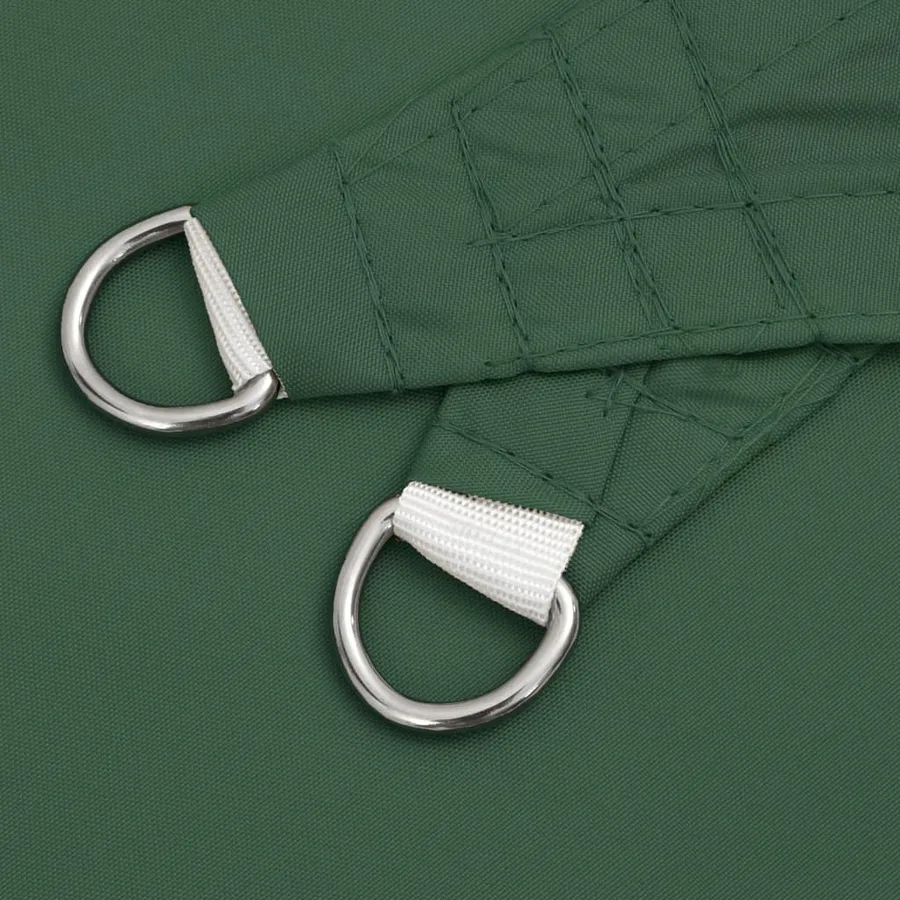 Voile de parasol tissu oxford rectangulaire 2,5x3,5m vert foncé - 6