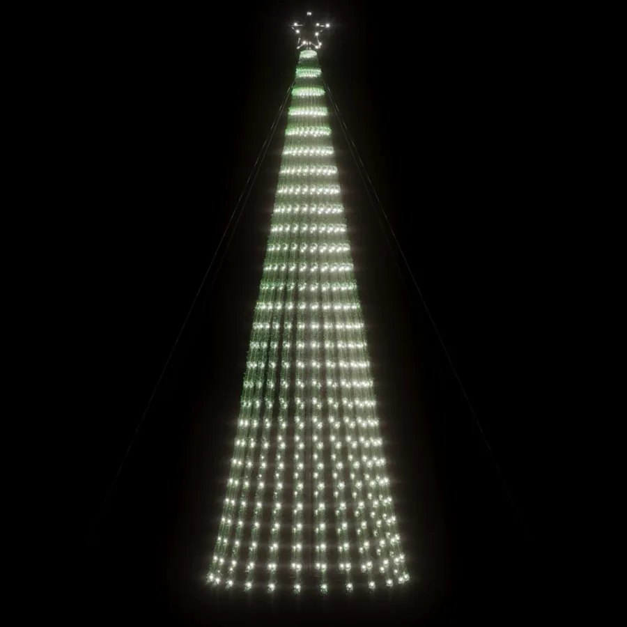 Sapin de Noël à LED 688 LED blanc froid 300 cm - 3