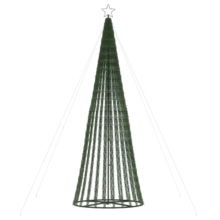 Sapin de Noël à LED 688 LED blanc froid 300 cm - 5