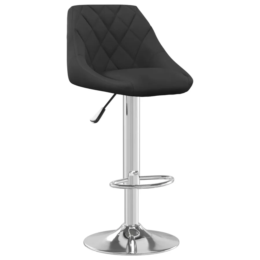 Tabouret de bar Noir Velours - 2