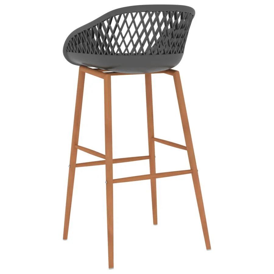 Ensemble de bar 5 pcs Blanc et gris - 10
