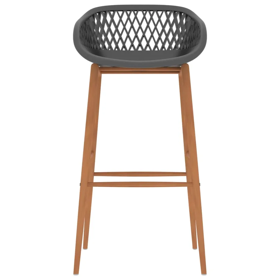 Ensemble de bar 5 pcs Blanc et gris - 8