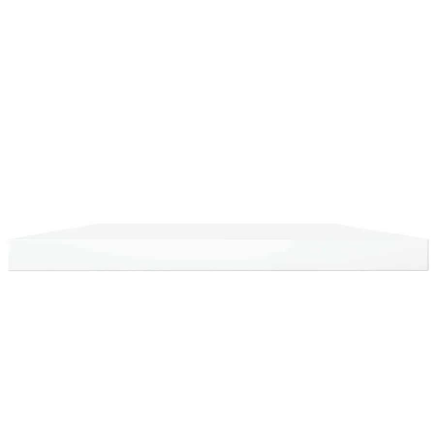 Panneaux de bibliothèque 8 pcs Blanc 100x20x1,5 cm Aggloméré - 3