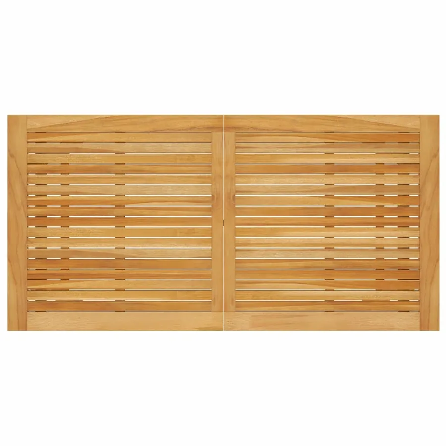 Ensemble à manger de jardin 5 pcs Gris - 14