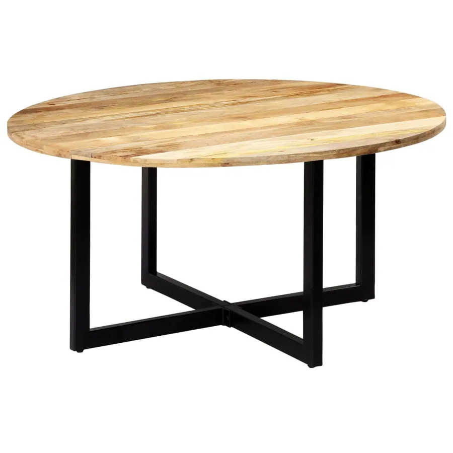 Table de salle à manger 150x73 cm Bois de manguier solide - 8