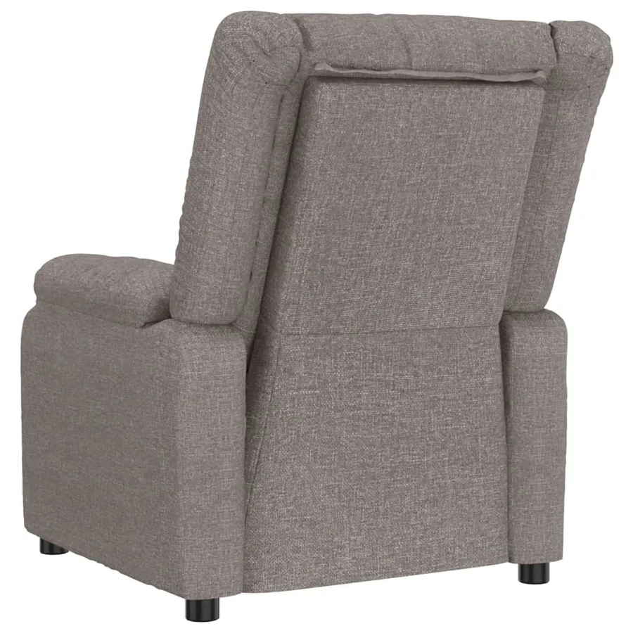 Fauteuil électrique de massage Taupe Tissu - 6