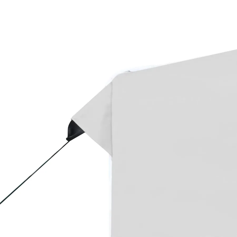 Tente de réception pliable avec parois Aluminium 2x2 m Blanc - 6