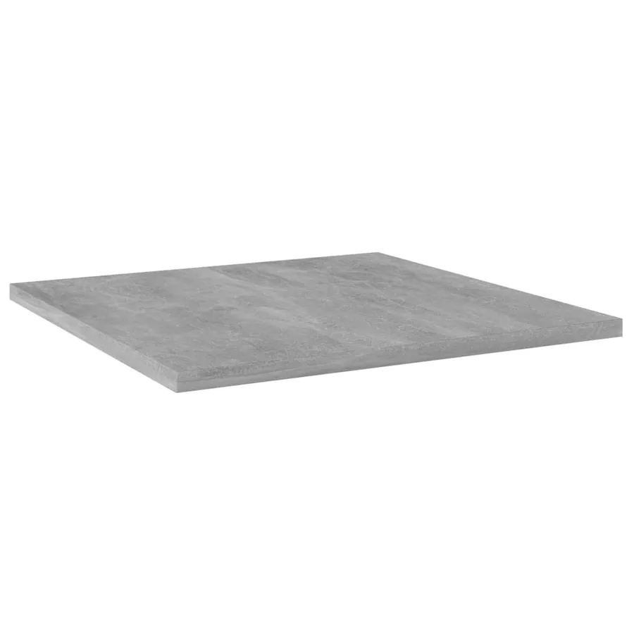 Panneaux de bibliothèque 4 pcs gris béton bois d’ingénierie - 2