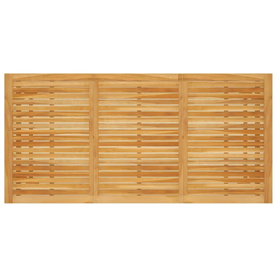 Ensemble à manger de jardin 9 pcs Noir - 5