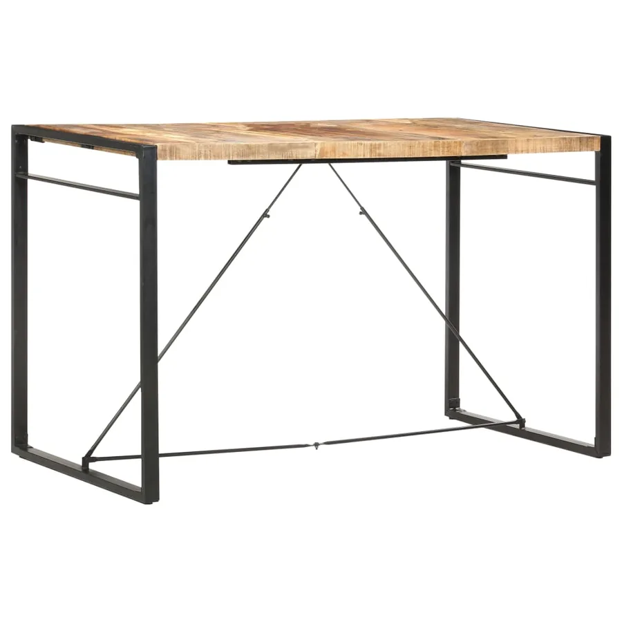 Table de bar 180x90x110 cm Bois de manguier massif